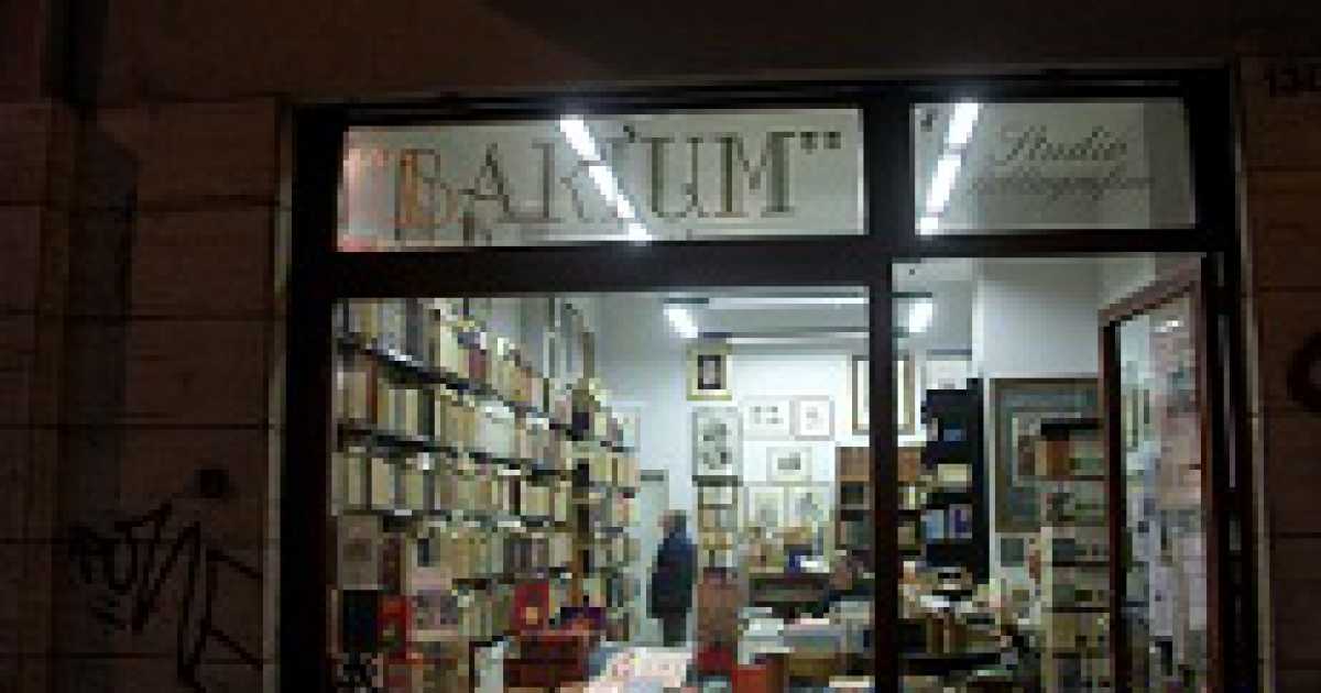 Libreria Barium: il coraggio e l'arte di vendere testi antichi